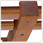 Wooden curtain rods Vegas