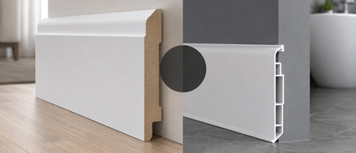 pvc czy mdf jakie listwy podłogowe wybrać