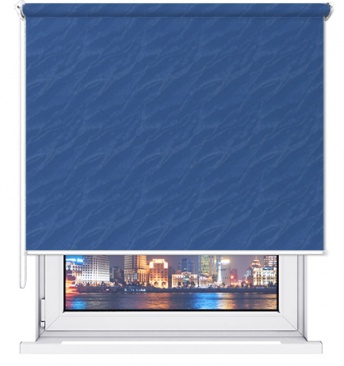 Roleta Wolnowisząca AQUA (żakardowa) Blue