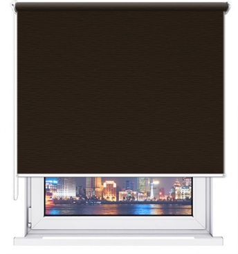 Roleta Wolnowisząca BASMATI (żakardowa) Wenge