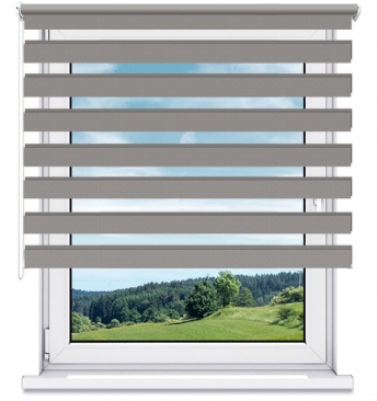 Roleta Wolnowisząca Dzień Noc PROMO Stalowy