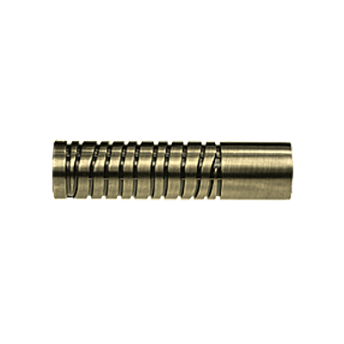 ***Zakończenia CALABRIA 16mm antyk mosiądz - 2szt.