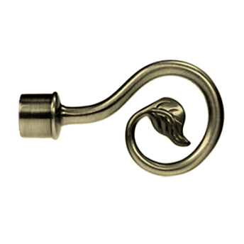 ***Zakończenia SPIRALKA 16mm antyk mosiądz - 2szt.