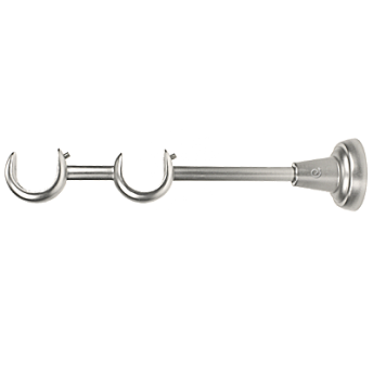 ***Wspornik Rzymski/Aspen 25/25mm ścienny chrom mat - 1szt.