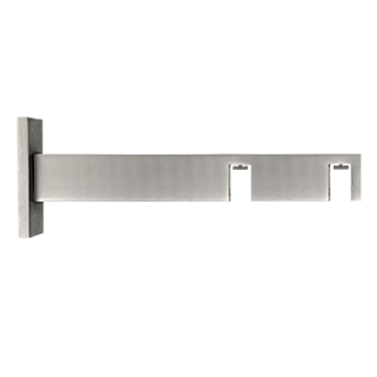 ***Wspornik Aveno podwójny ścienny chrom mat - 1szt.