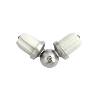 ***Łącznik kątowy 16mm chrom mat - 1szt.