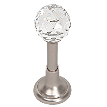 ***Rozeta Beluna Crystal chrom mat - 1szt.