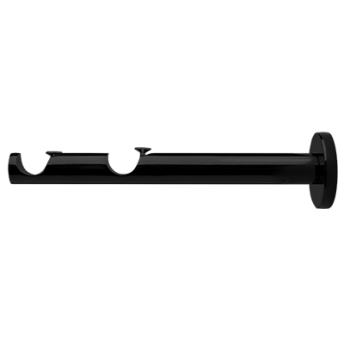 ***Wspornik NEO 25/19mm ścienny czarny - 1szt.