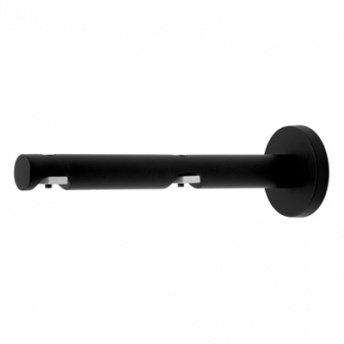 ***Wspornik Aspen 20/20mm podwójny Czarny Mat - 1szt.