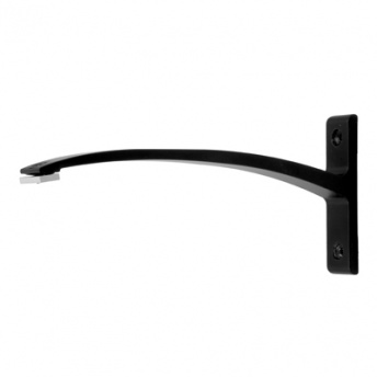 ***Wspornik Aspen Moderno 20mm pojedynczy długi Czarny Mat - 1szt.