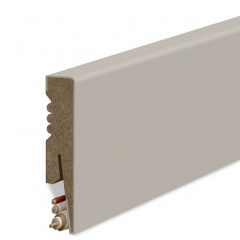 Listwa Przypodłogowa MDF Gładka 8cm - Migdałowa