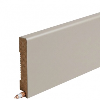 ***Listwa Przypodłogowa MDF Gładka 6cm - Migdałowa