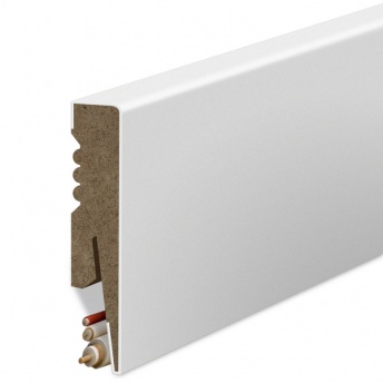 Listwa Przypodłogowa MDF Gładka 10cm - Biała