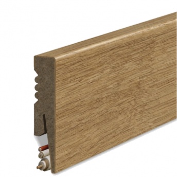 ***Listwa Przypodłogowa MDF Gładka 8cm - Dąb Nordic