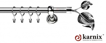 Karnisze Metalowe Rzymskie 19mm Sorento INOX