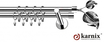 Karnisze nowoczesne NEO na wymiar 19/19mm Sorento INOX