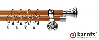 Karnisz Metalowy Prestige 19/19mm Liberty INOX - calvados