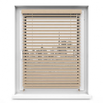 Żaluzje Bambusowe 25mm na wymiar - Sand