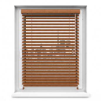 Żaluzje Bambusowe 25mm na wymiar - Palisander