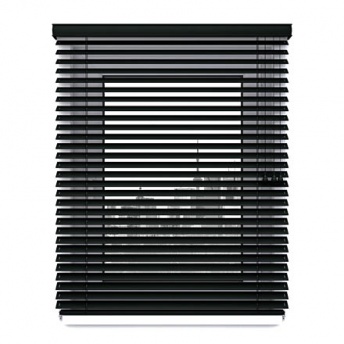 Żaluzje Bambusowe 50mm na wymiar - Onyx (czarny)