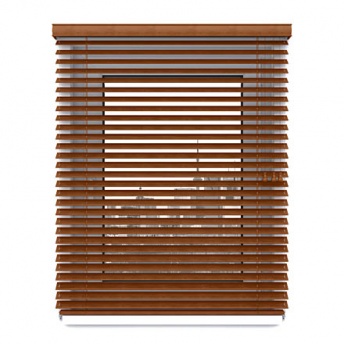 Żaluzje Bambusowe 50mm na wymiar - Palisander