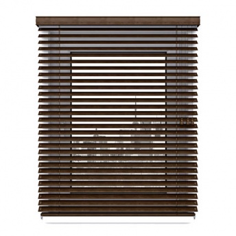 Żaluzje Bambusowe 50mm na wymiar - Walnut